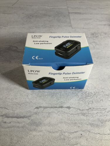 LPOW A340 Fingertip Pulse Oximeter | Anti-shaking | Low perfusion (6922813243575)
